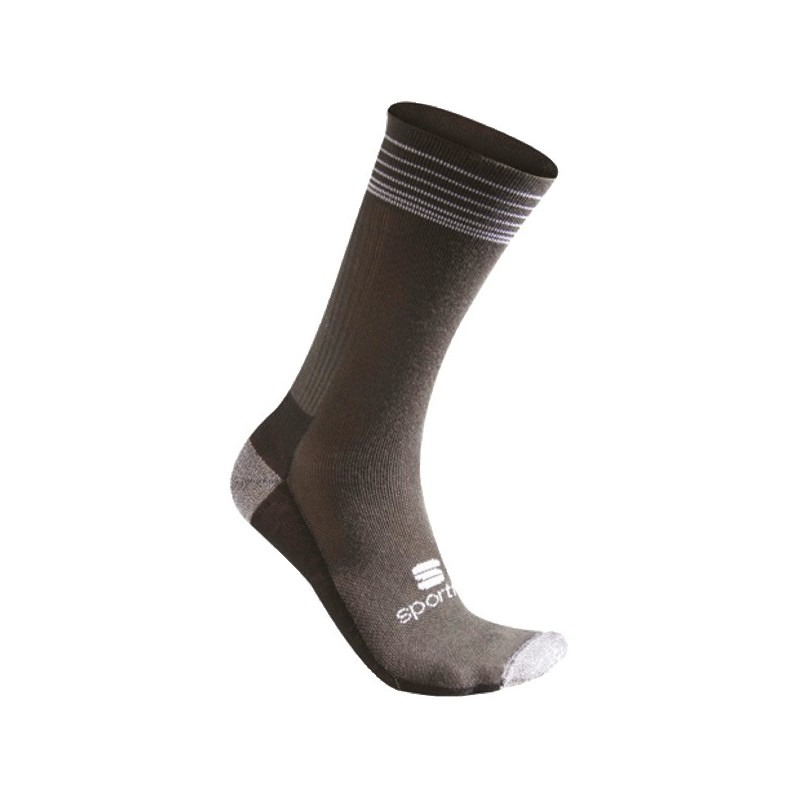 Varma strumpor Sportful Thermo Polypro antracit